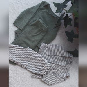 Neutral Newborn 2-Piece Outfits